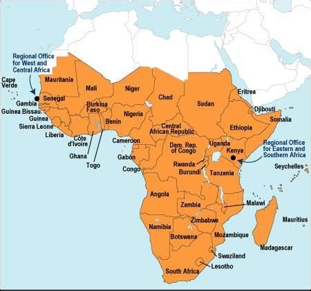 Future of MAP and its potential impact on project management Map Of Sub Saharan Africa